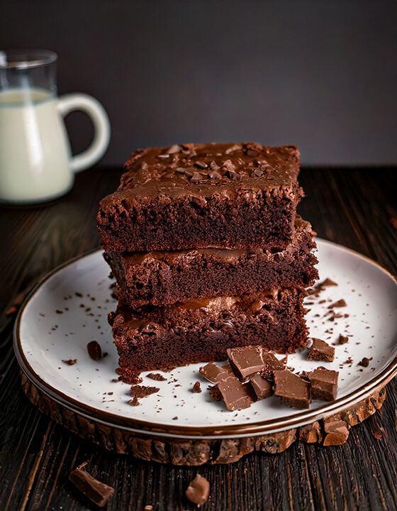 Triple Chocolate Brownie